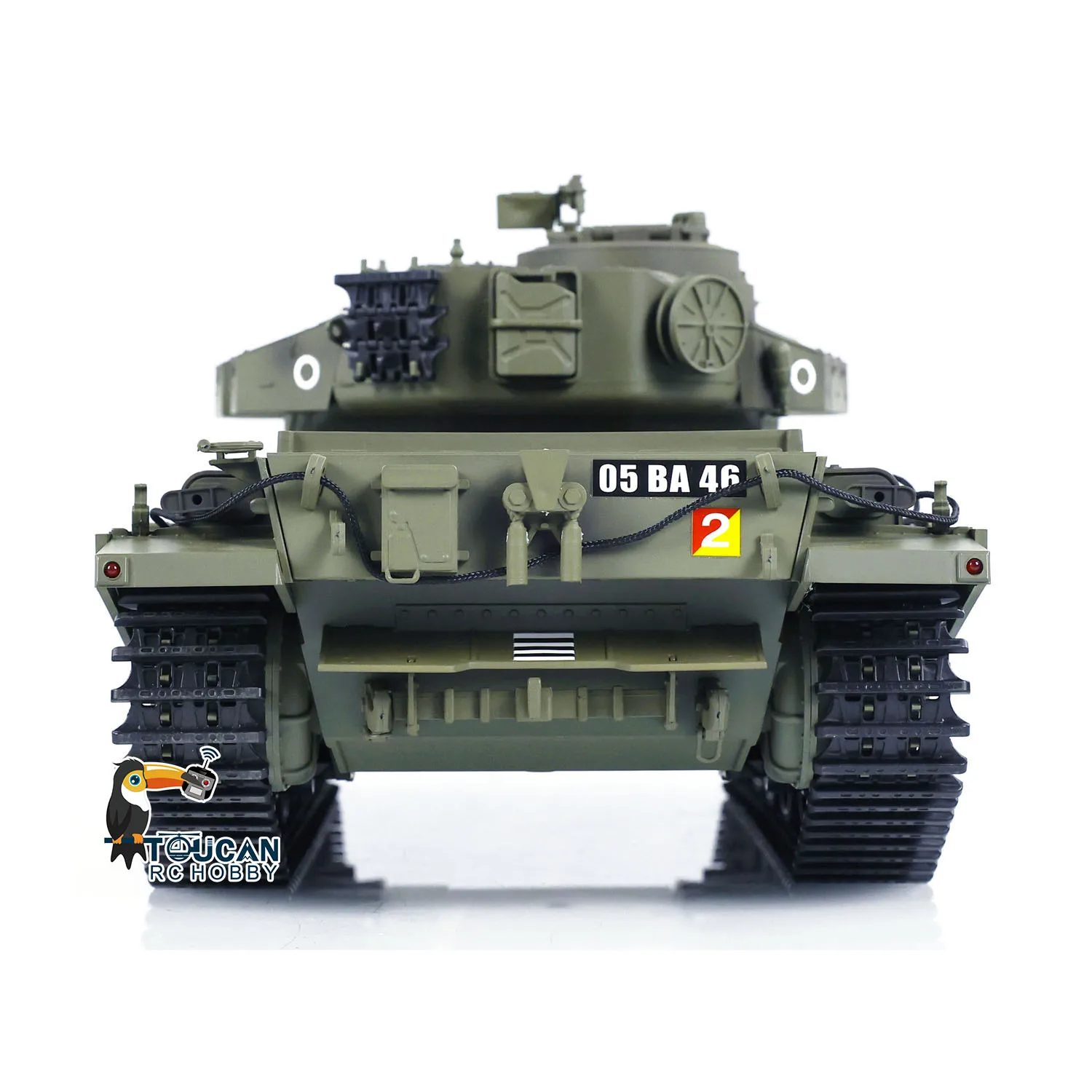 Радиоуправляемый танк Tongde 116 Panzer с ИК-системой, стреляющий BB-шариками, модель Centurion MK5, электрический, готов к игре, игрушка-модель, подарки TH23297 (art.: 3920d4ffb031e) - 3920d4ffb031e