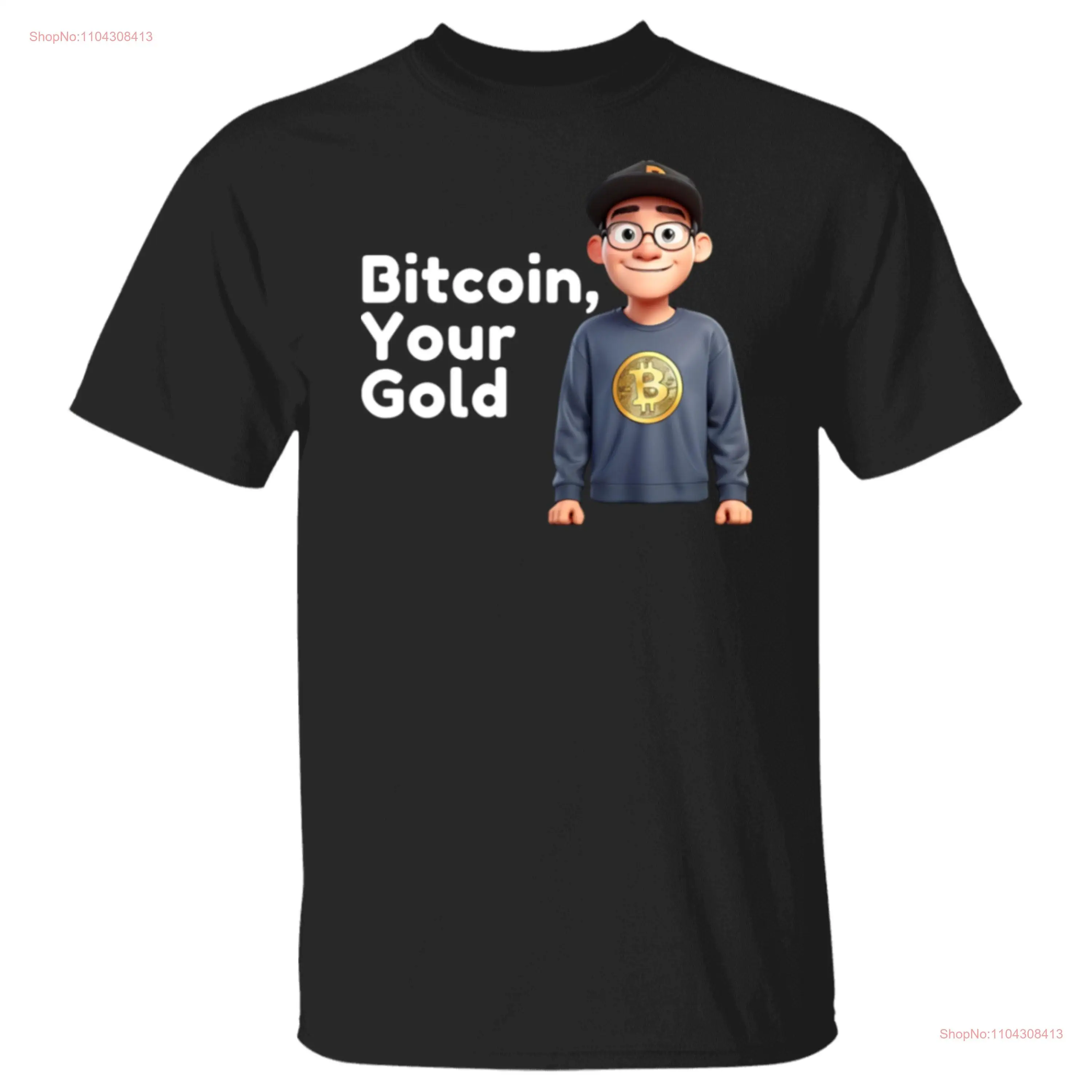 Bitcoin BTC Crypto Cryptocurrency Altcoin HODL Черная футболка 315 с длинными или короткими рукавами