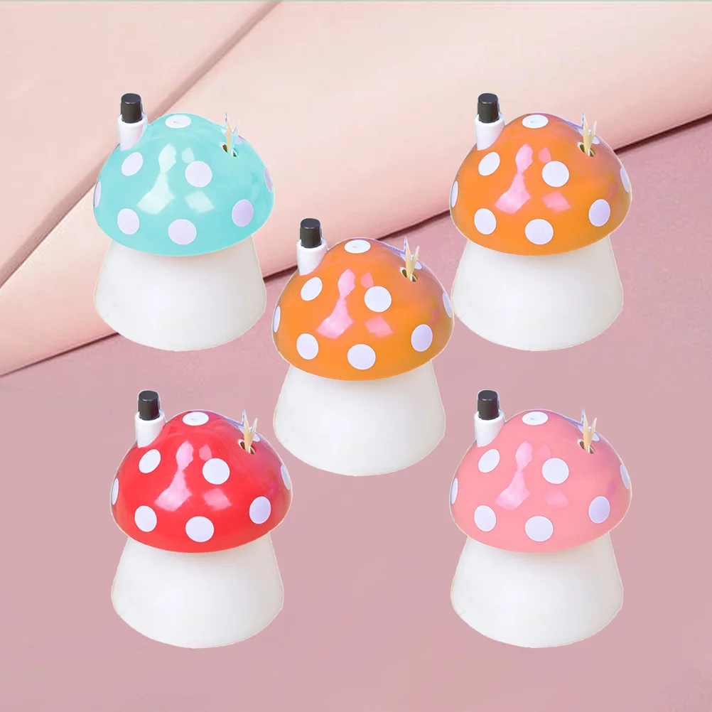 

5pcs Toothpick Cute Lovely Creative Picktooth Holder for Restaurant Home Hotel