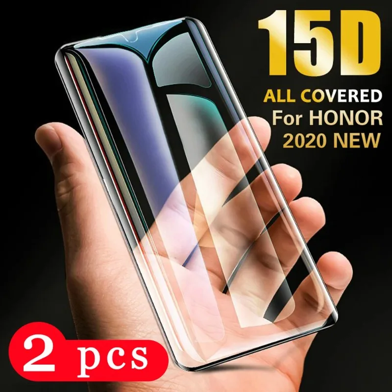 2 шт. полное покрытие для Huawei Honor Play 4T Pro 3e 3 Защита экрана телефона закаленное