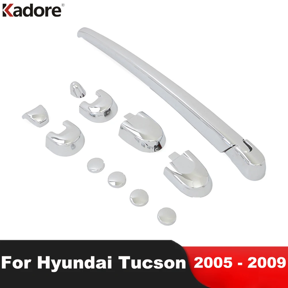 For Hyundai Tucson 2005 2006 2007 2008 2009 Accessories Chrome Car Rear Window Wiper Cover Trim Tail Windscreen Wipers Frame