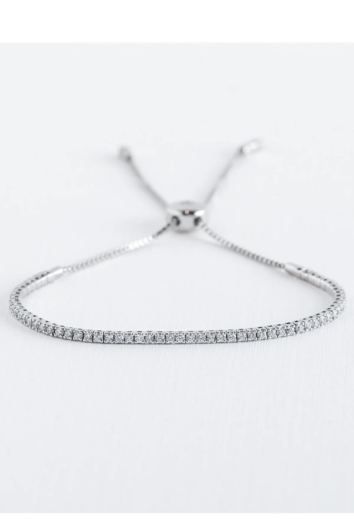 

Crystal Diamond Zirconia Lab Diamond 0.5 Carat Water Way Bracelets