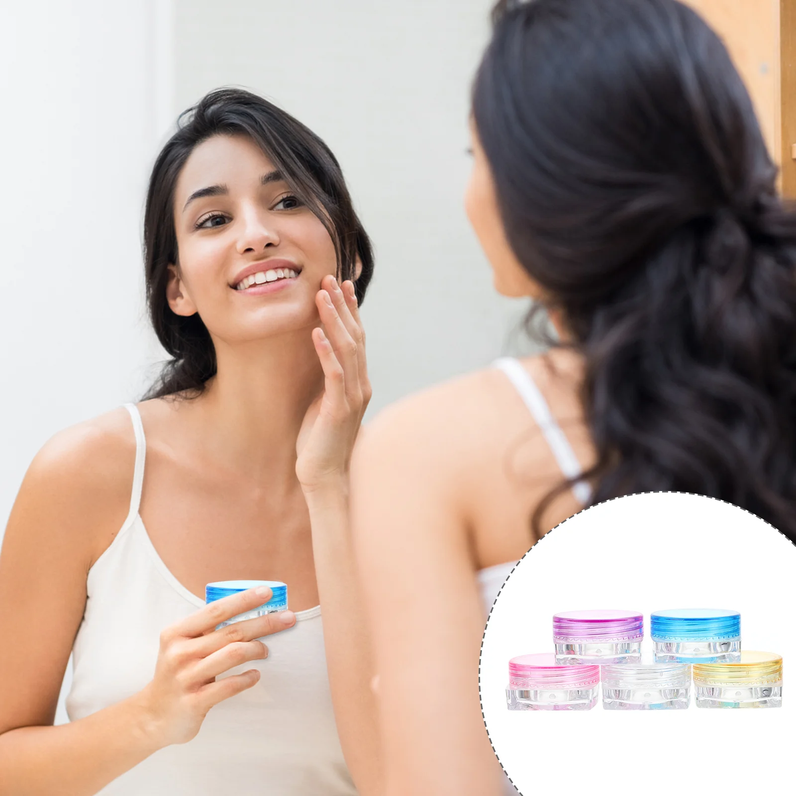 

Jarcontainers Jars Empty Sample Travel Cream Makeupbottle Boxes Size Small Lotion