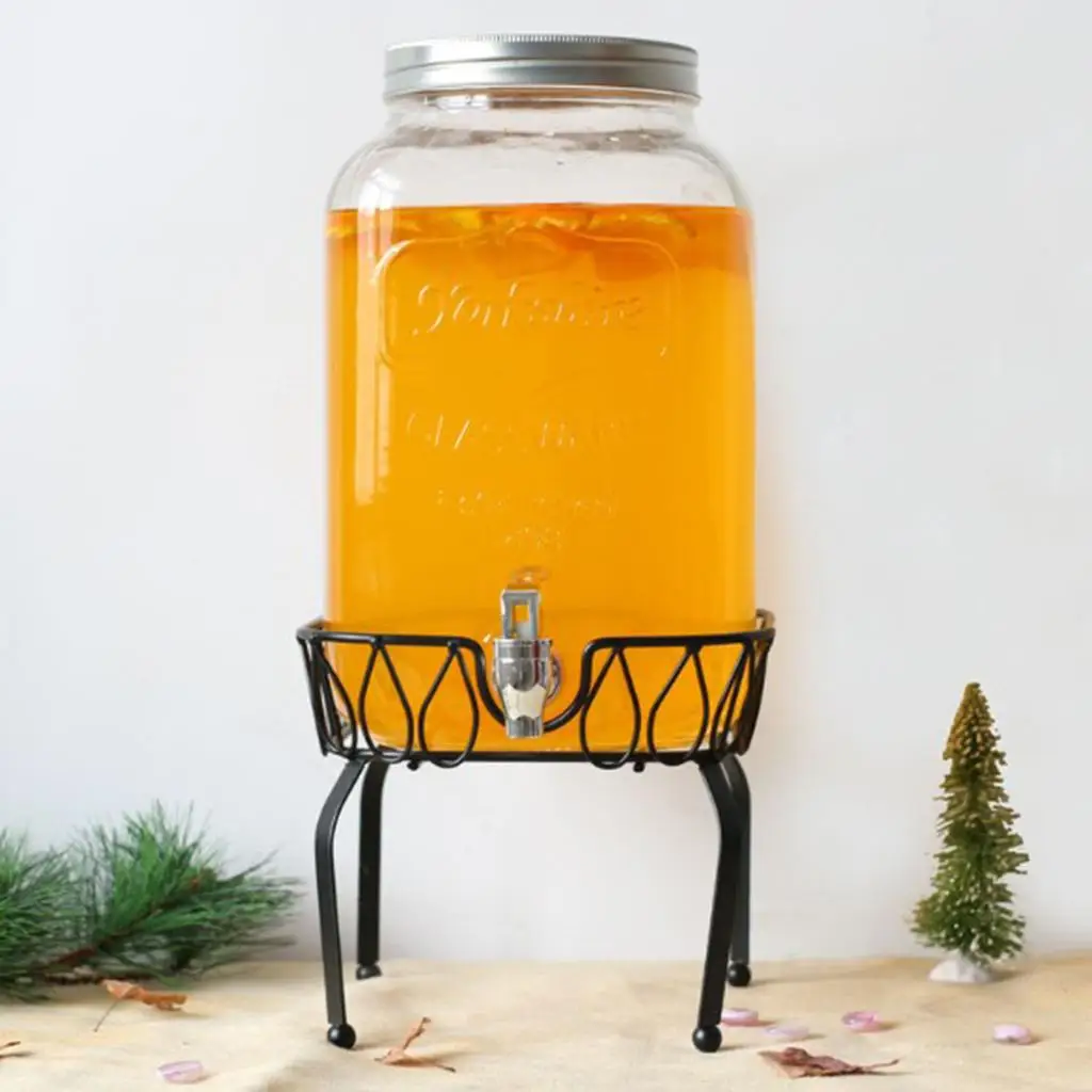 Диспенсер для напитков подставка кронштейн стойка стеклянная банка держатель