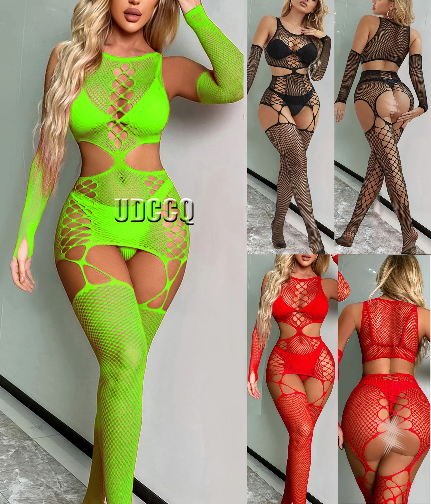 

Sexy Sleepwear Babydoll BODYSUIT Mesh Nightdress Intimate cosplay Catsuit Nightwear dress plus size lingere exotic skirt costume