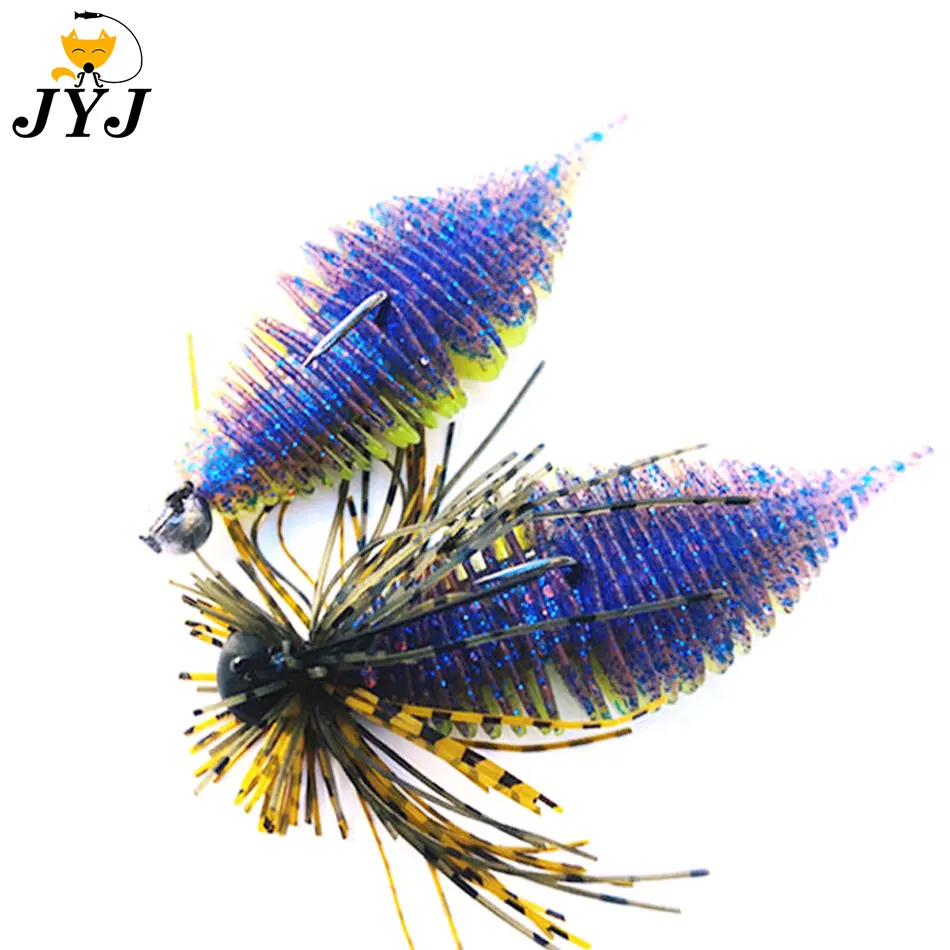 8 шт./лот 6 5 см 7 мягкая рыболовная приманка из силикагеля в виде червя личинки