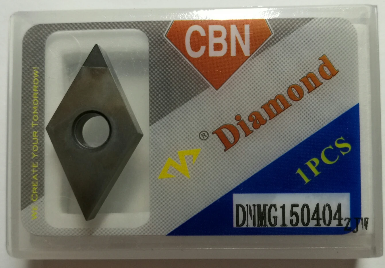 

CNC Cubic Boron Nitride CBN Blade Hard Steel DNMG10404