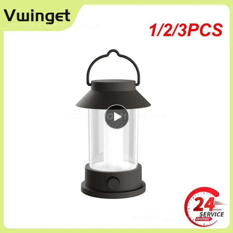 

1/2/3PCS 10000mAh Multifunctional LED Camping Lamp Tent Light Dimmable Outdoor Lighting Flashlight Battery Emergency Lantern 4