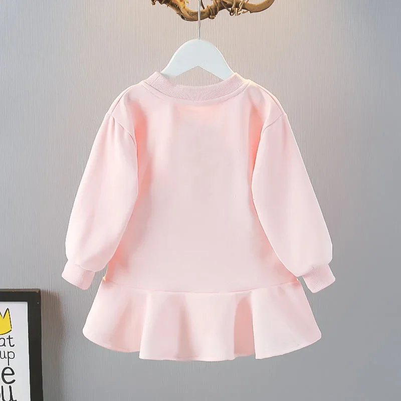 Детское платье с героями мультфильмов Sanrio Kawaii Kuromi повседневная свободная одежда