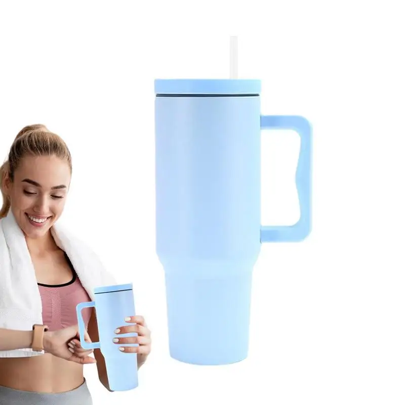 

Кофейная чашка из нержавеющей стали с ручкой, 40 унций