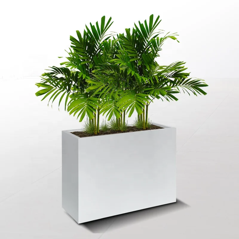 

Large Medium Small Flower Pot Steel Garden Pots and Planters
