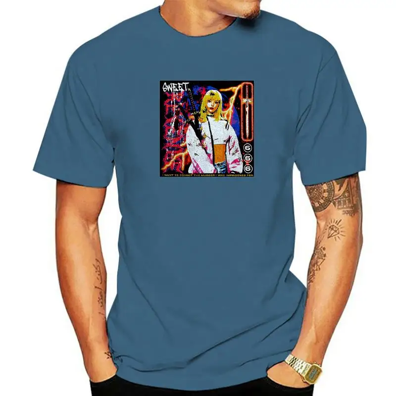 

Футболка мужская оверсайз в стиле ретро, с принтом Самурайской девушки