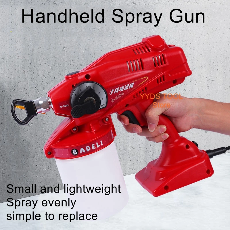 Handheld Portable Split Sprayer Electric High Atomization High Pressure Paint Woodworking Spray Gun enlarge
