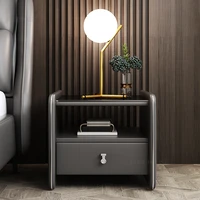 nordic solid wood nightstand minimalist modern storage cabinet bedroom for nightstand furniture small apartment mini nightstands