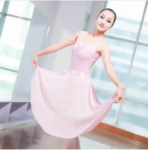 

Backless Sleeveless Spandex & Cotton Leotards Ballet Sexy Dance V - neck Open Adult Leotard Back Vest Ballet Costumes For Women