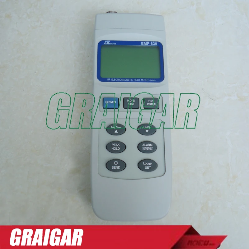 Тестер электромагнитного поля Lutron EMF-839 двойной EMF с диапазоном