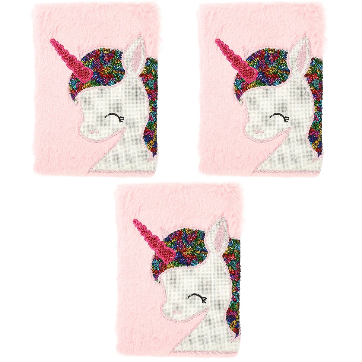 

Набор из 3 блокнотов для детей в виде единорога