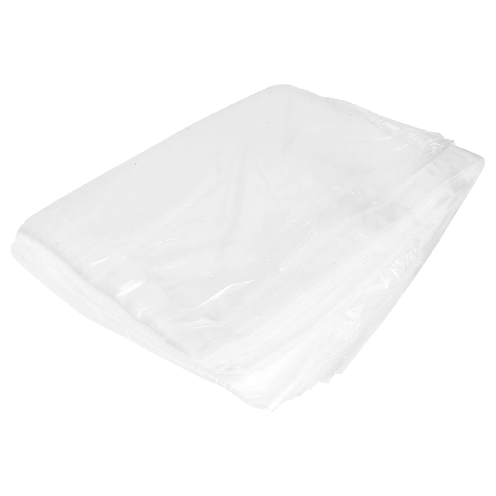 

200 Pcs Clear Sealable Bags Disposable Membrane Storage Pouch Trash Packing 25X40CM Plastic Garbage