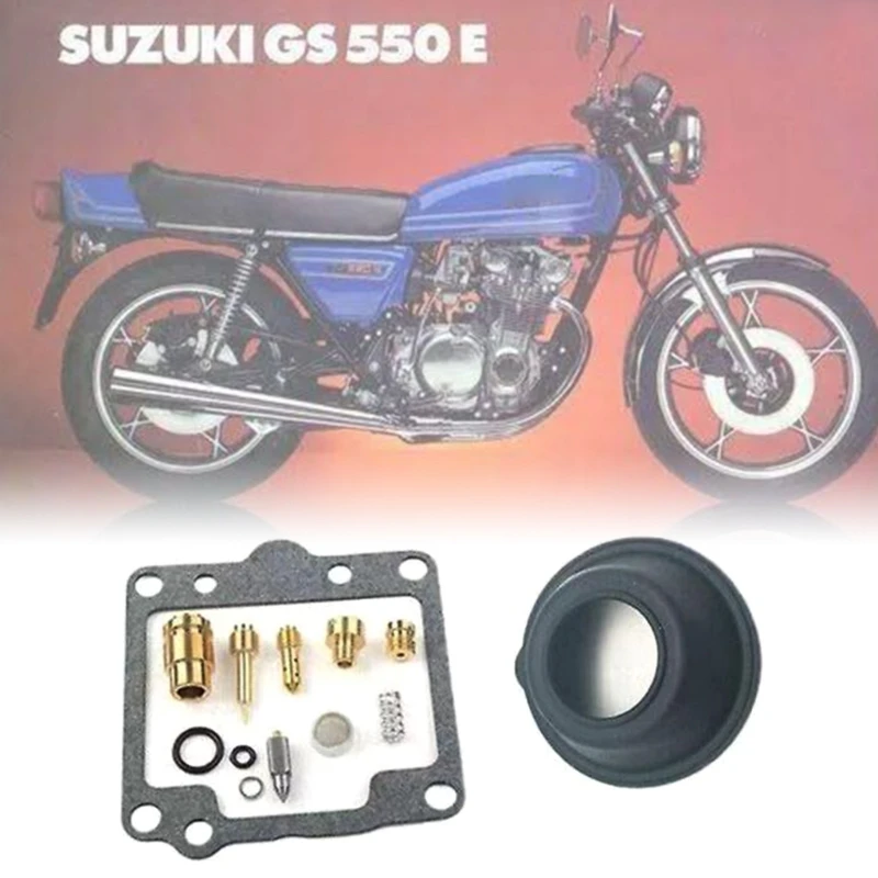 

Набор для Ремонта Карбюратора, комплект для ремонта карбюратора, подходит для квадроциклов, грязевых велосипедов, мотоциклов GS550E GS500E F650, 40GF