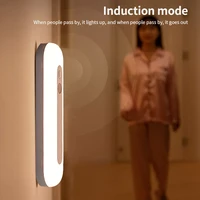 3256led pir motion sensor night light usb charging adjustable brightness wall light kitchen corridors stair lighting night lamp
