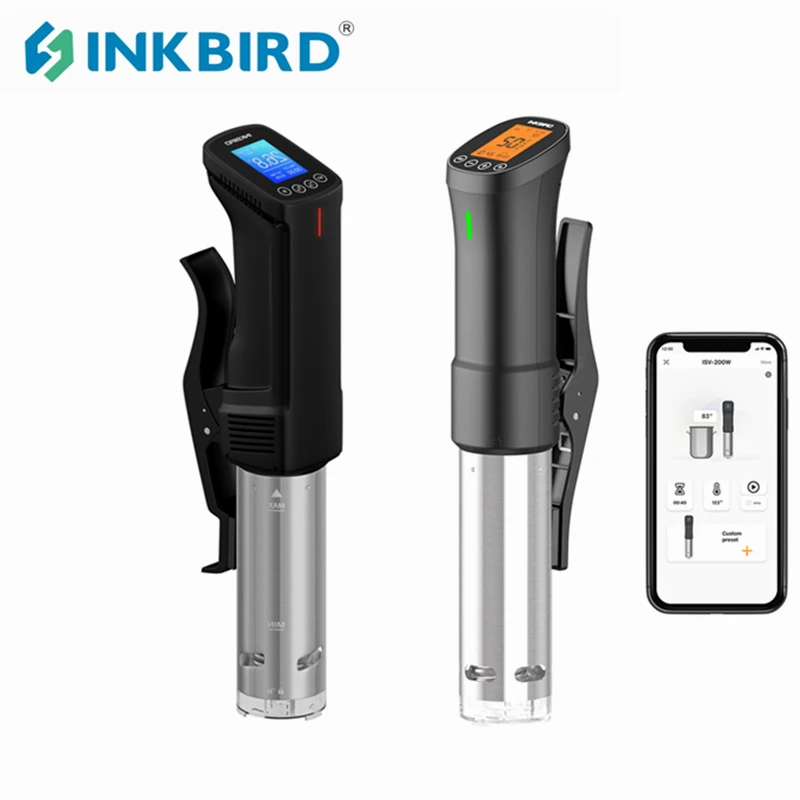 INKBIRD 120V WIFI App Culinary Heater Kitchen Cooking Appliances Sous Vide Vacuum Slow Cooker Immersion Circulator for Stew Pot