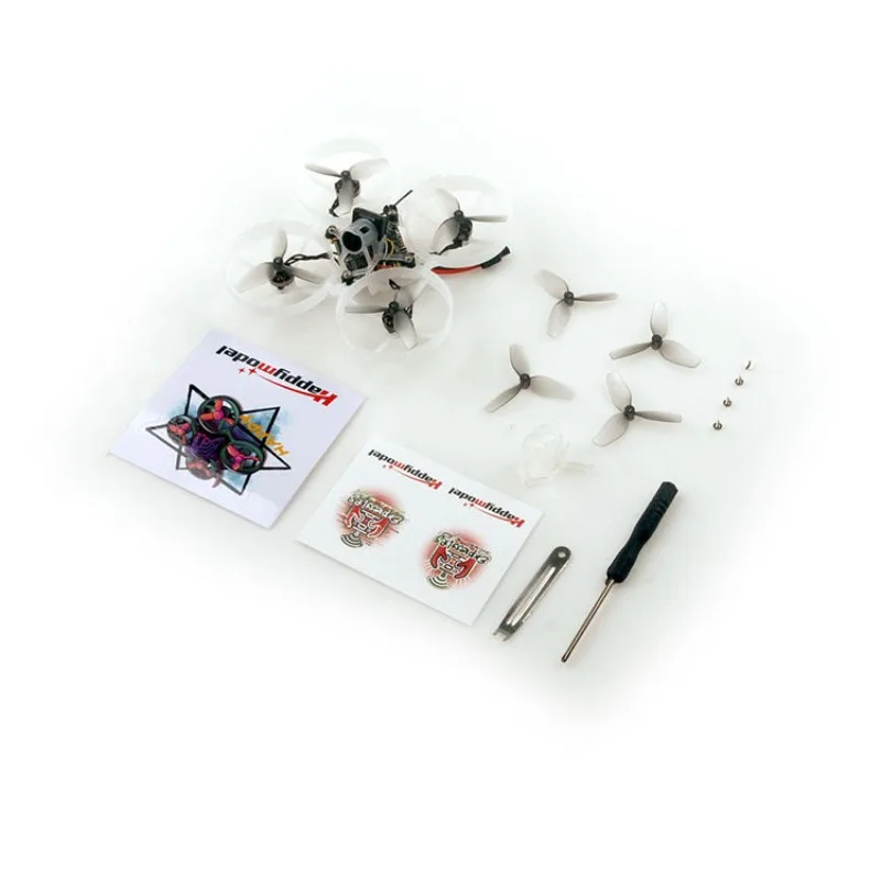 Фото Happymodel Mobula7 Freestyle BNF 75 мм HD FPV дрон, HDZero AIO5 FC, RS0802 25000KV, 40 мм пропеллеры, 24,5 г, 1S для фристайла в помещении №1