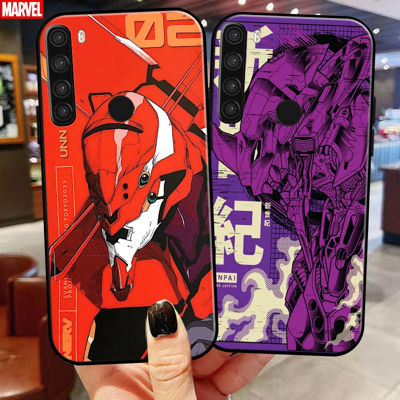 

Neon Genesis Evangelion EVA Anime For Xiaomi Redmi Note 8 8T 8 Pro For Redmi 8 8A Phone Case Silicone Cover Liquid Silicon