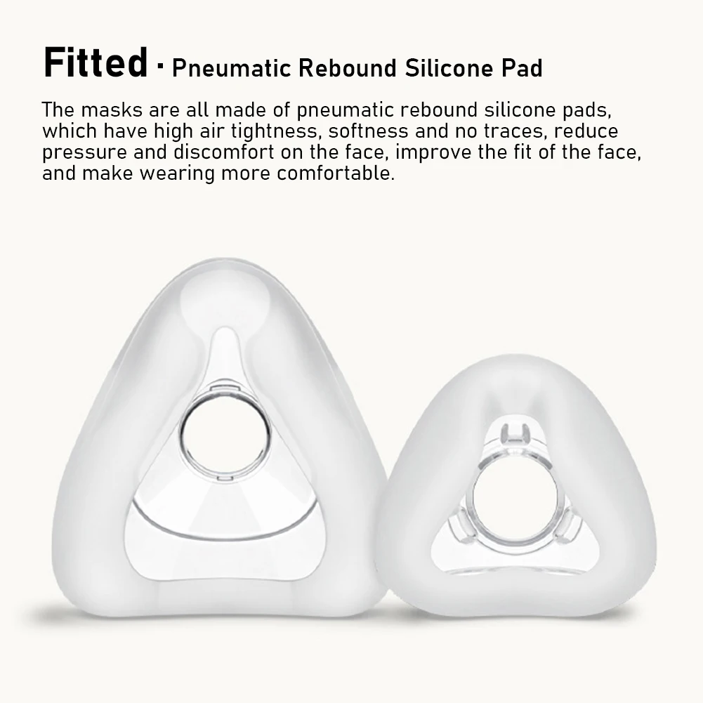 Маска на все лицо YF/YN/YP с регулируемыми Головными Уборами подушки 3 размера для