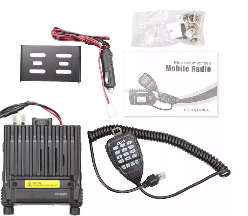 KT 8900D VHF UHF 136-174 Mobile Radio Dual Band Car FM Transceiver 25W Walkie Talkie Communication Distance Ham Antenna CB