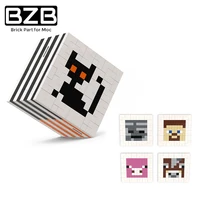 bzb moc puzzle decryption box puzzle building block model kids toys diy brick parts intelligence rducation toys best gifts