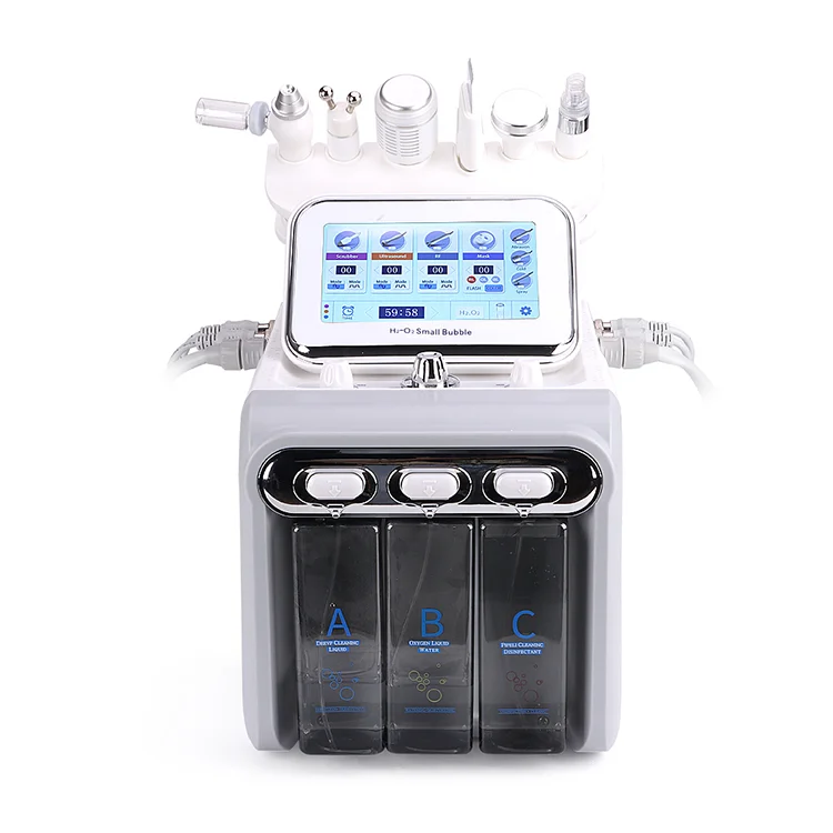 

High quality multifunctional portable oxygen bubble facial beauty machine