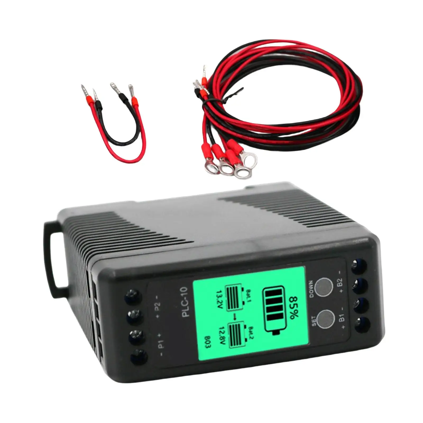 

Battery Equalizer LCD Display Device Bank Extend Extend Battery Life Stabilizer for Gel Flood Agm Lead- Lithium