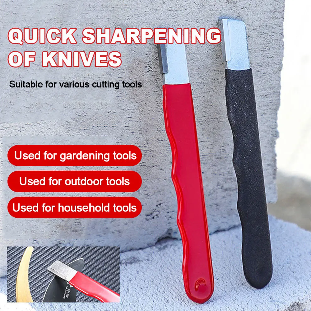 Карманный точильный Алмазный нож с крышкой камень кухонный инструмент