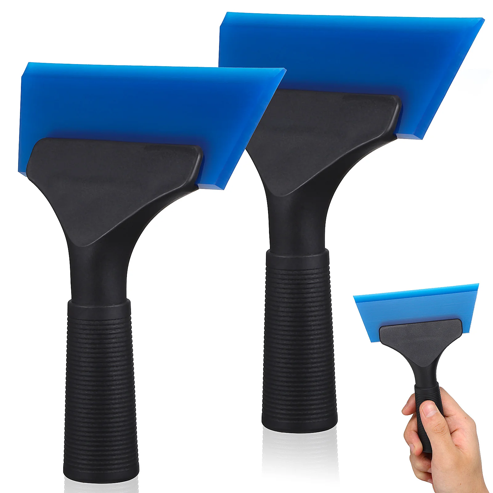

2pcs Auto Film Scraper Car Window Wrap Squeegee Window Tint Scraper Smoother