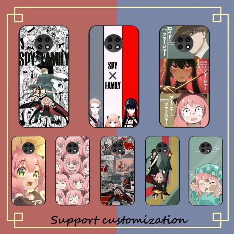 

Spy X Family Phone Case For Xiaomi Redmi Note 8A 7 5 Note 8pro 8T 9Pro TPU Coque for note 6pro