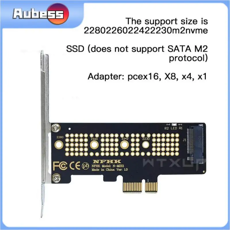 

1 шт. X16/x8/x4/x1 Настольный Ssd адаптер карта без задержки Pci-e M.2 адаптер для 2230 большой емкости высокоскоростной мини-теплоотвод