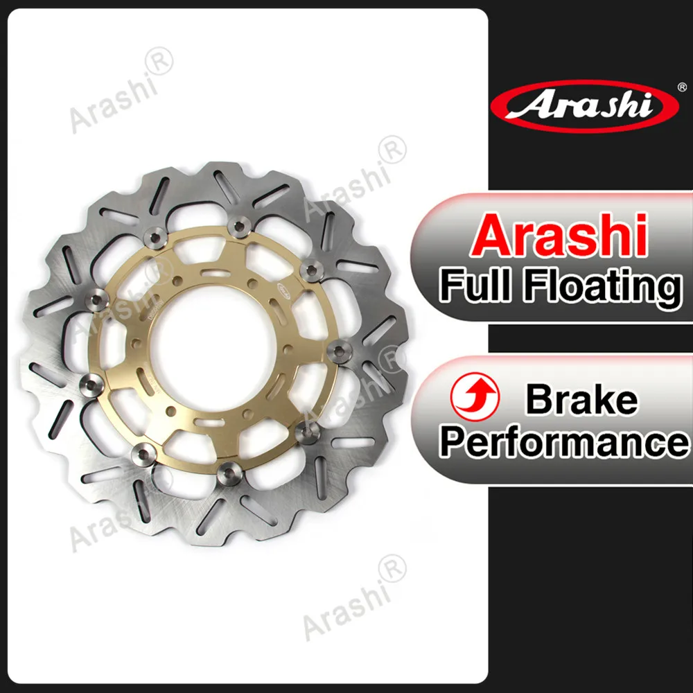 

Arashi 1PCS 310mm Motorcycle CNC Floating Front Brake Disk Disc Rotor For SUZUKI GSX-R600 GSX-R750 GSXR 600 750 GSXR600 GSXR750