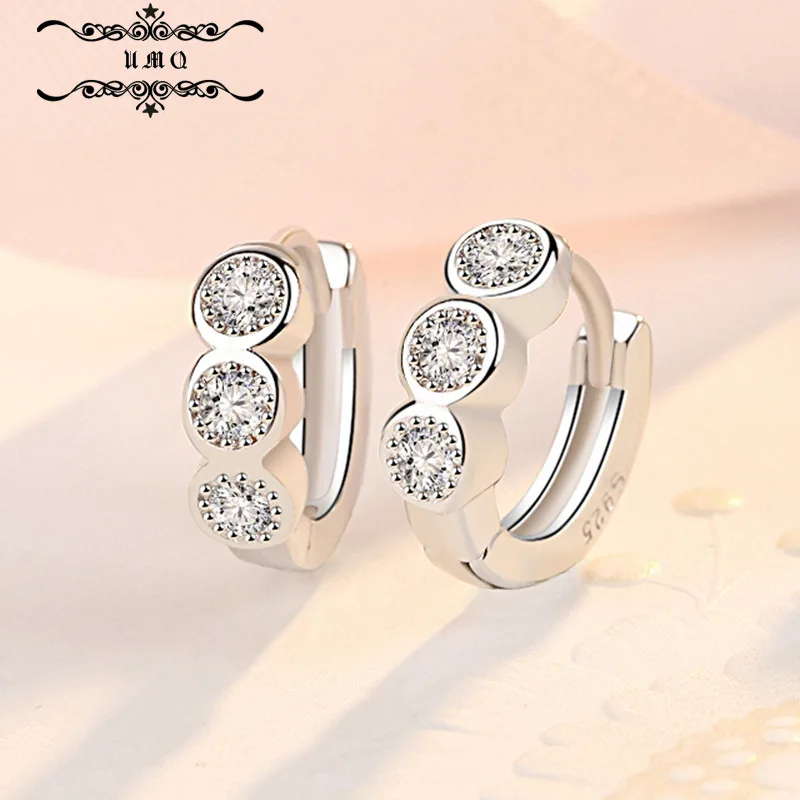 

Женские серьги из стерлингового серебра S925, модные Универсальные женские милые серьги