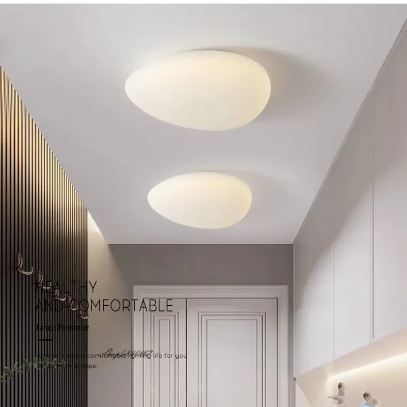 Modern Acrylic Pebble Ceiling Light Creative Irregular Hanging Lamp for Living Room Decoration Loft Bedroom Led Lighting