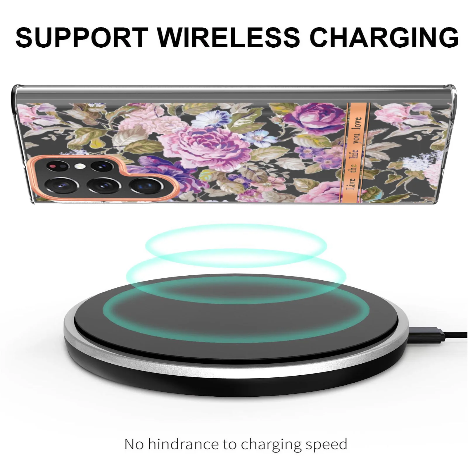 Pink Smartphone Covers For etui Samsung Galaxy S22 Ultra Anime Accessory Case sFor Movil capinha Bumper Sansum