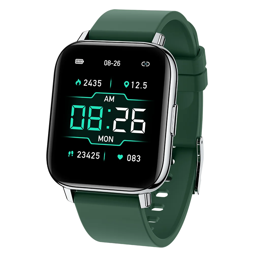 

For Rainbuvvy P32 Smart Watch 1.65 Inch Full Touch Smartwatch Bluetooth Music Heart Rate Monitor Design Wearable Device