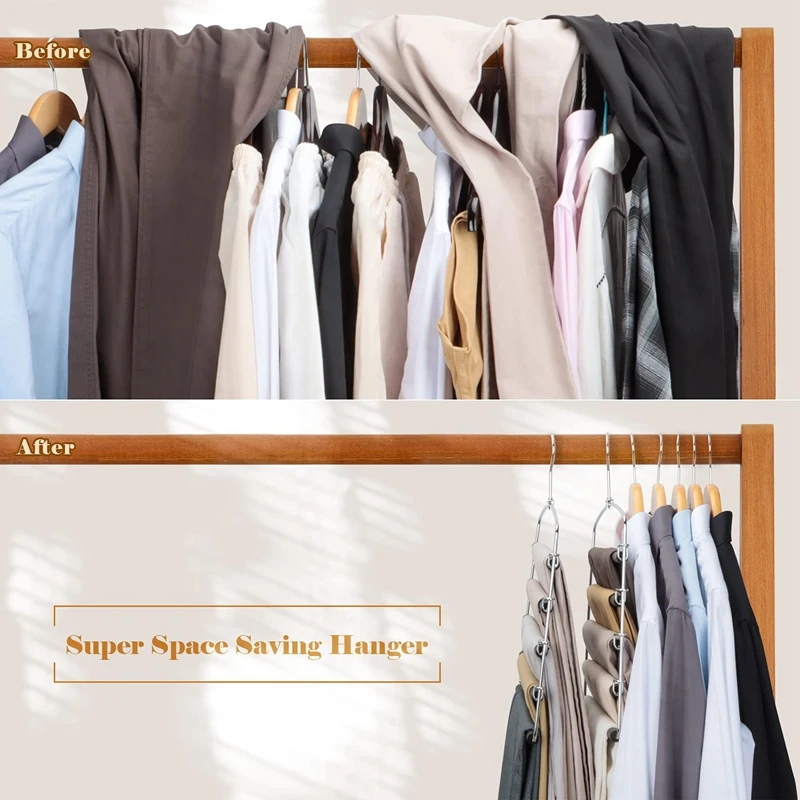 Вешалки для брюк несколько вешалок с поворотными рычагами 5-слойный органайзер