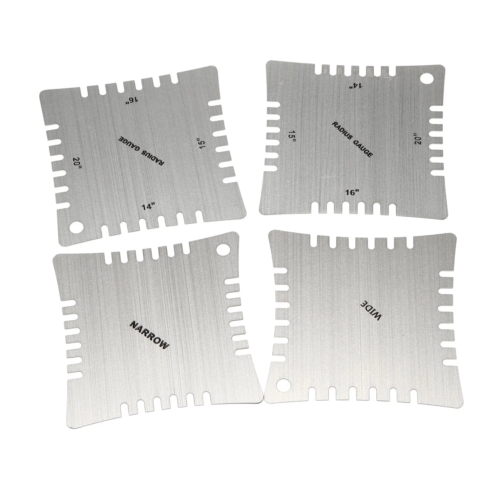 Отрезные радиальные датчики для гитары измерения радиуса грифа набор из 4 шт.