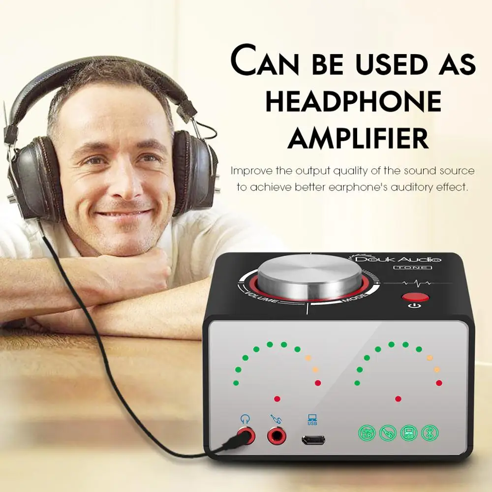 Цифровой усилитель мощности Douk Audio Hi-Fi стерео мини Bluetooth 5 0 TPA3116 аудиоприемник USB