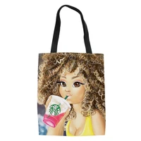 africa women design print fashion shoulder bag beach school teenager shopping bag high quality storage bolso de mano