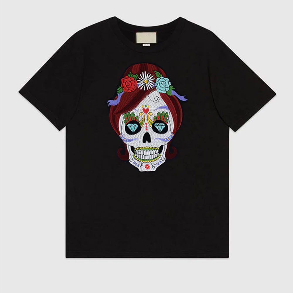 1 шт. розы череп байкер патч для куртки с подкладкой в байкерском стиле из ПУ