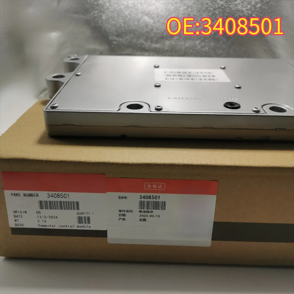 Фото Для 3408501 QSX15 QSM11 M11 Originele motorcomputer Fag ECU Elektrische besturingsmodule ECM для Cummins №1