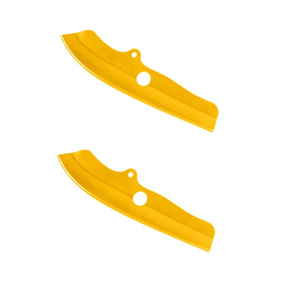 

Защитная крышка для переднего бампера желтого цвета, для упаковки 2015-2020, диффузор для бампера, разветвитель спойлера