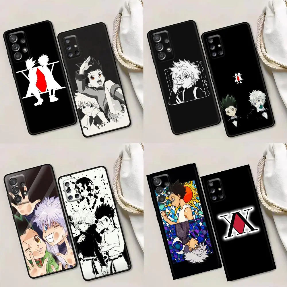 

Phone Case for Samsung A01 A02 A03s A11 A12 A21s A32 A41 A72 A52s 5G A91 A91s Soft Case Anime Hunter X Hunters