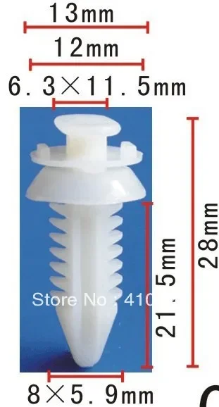 Автомобильный зажим shhworldsea фиксатор панели обшивки двери для грузовиков GM 1988